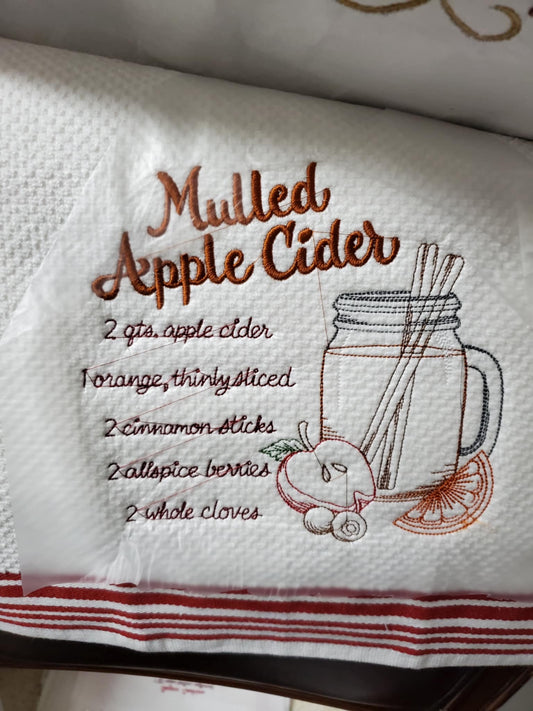 Recipe Kitchen Hand Towels